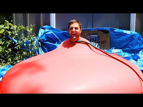 6ft Man in 6ft Water Balloon