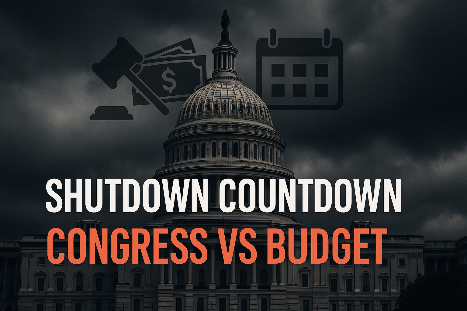 Looming Federal Shutdown Congress Battles Over Budget as Deadline Nears