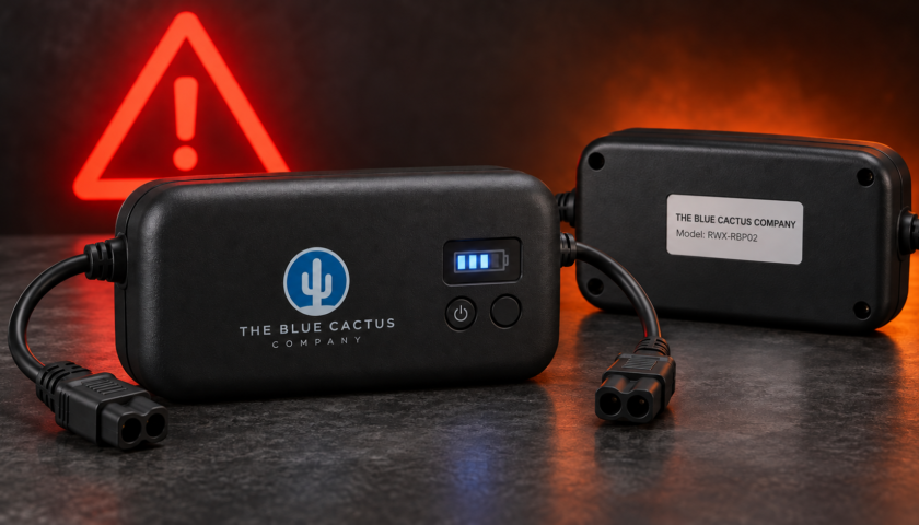 Blue Cactus Recliner Battery Recall: Check Model RWX-RBP02