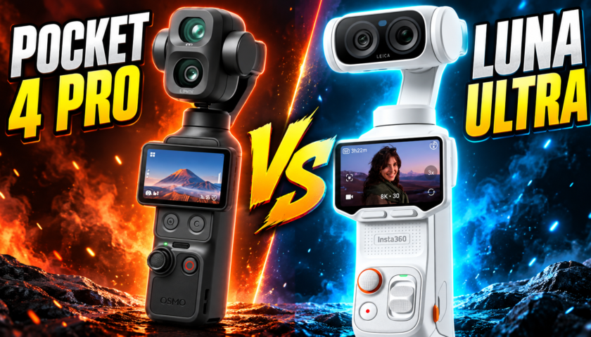 DJI Osmo Pocket 4P vs Insta360 Luna Ultra: The Dual-Lens Pocket Camera War Is Here