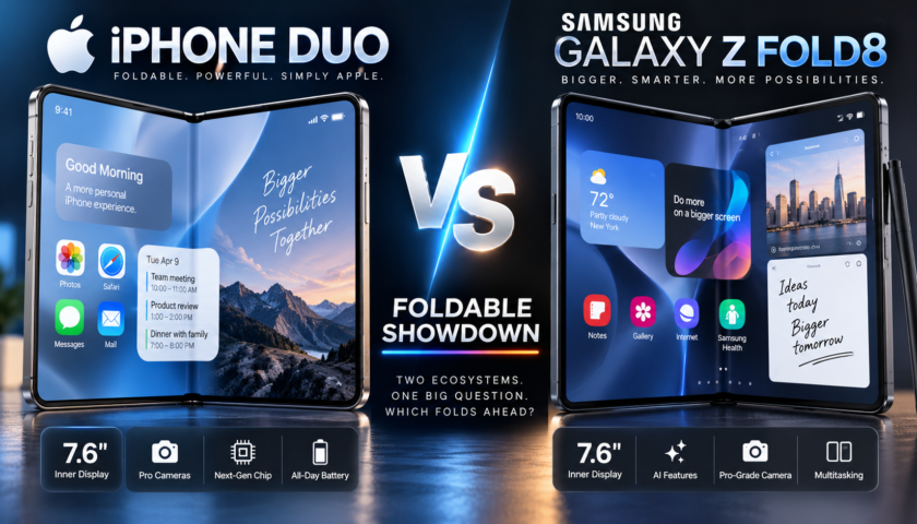 Apple iPhone Duo vs Samsung Galaxy Z Fold8: Which Foldable Is Right for You?