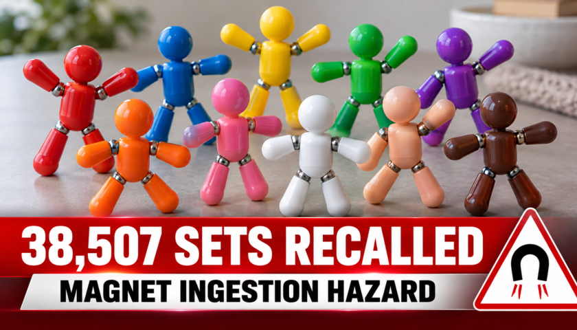 Jerify Magnetic Toy Recall: 38,507 Sets Recalled After Two Children Hospitalized
