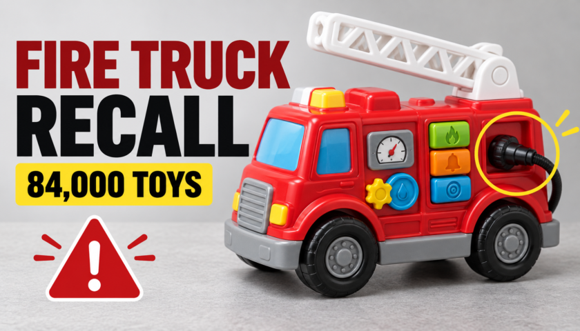 Melissa & Doug Fire Truck Recall: Check Date Codes and Get a Refund