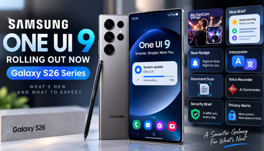 Samsung One UI 9 Rollout Begins for Galaxy S26 Series: What’s New and What to Expect