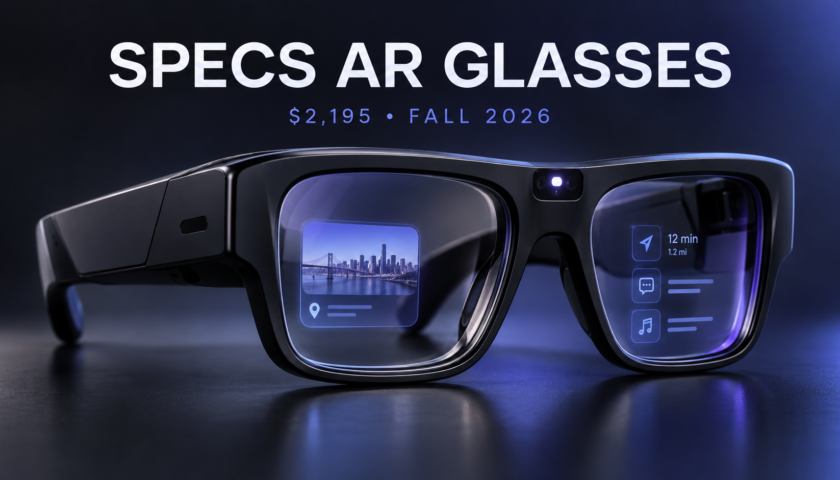 Snap SPECS AR Glasses: $2,195 Price, AI Features and Fall 2026 Release