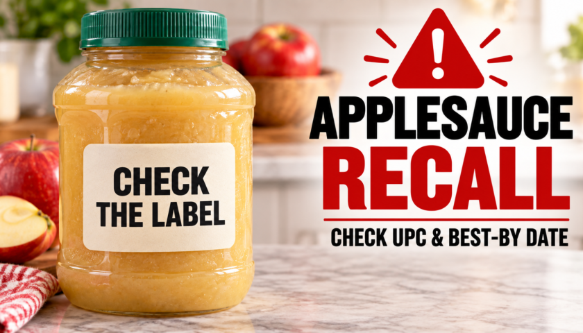 Wholesome Pantry Applesauce Recall: Check the UPC and Best-By Date