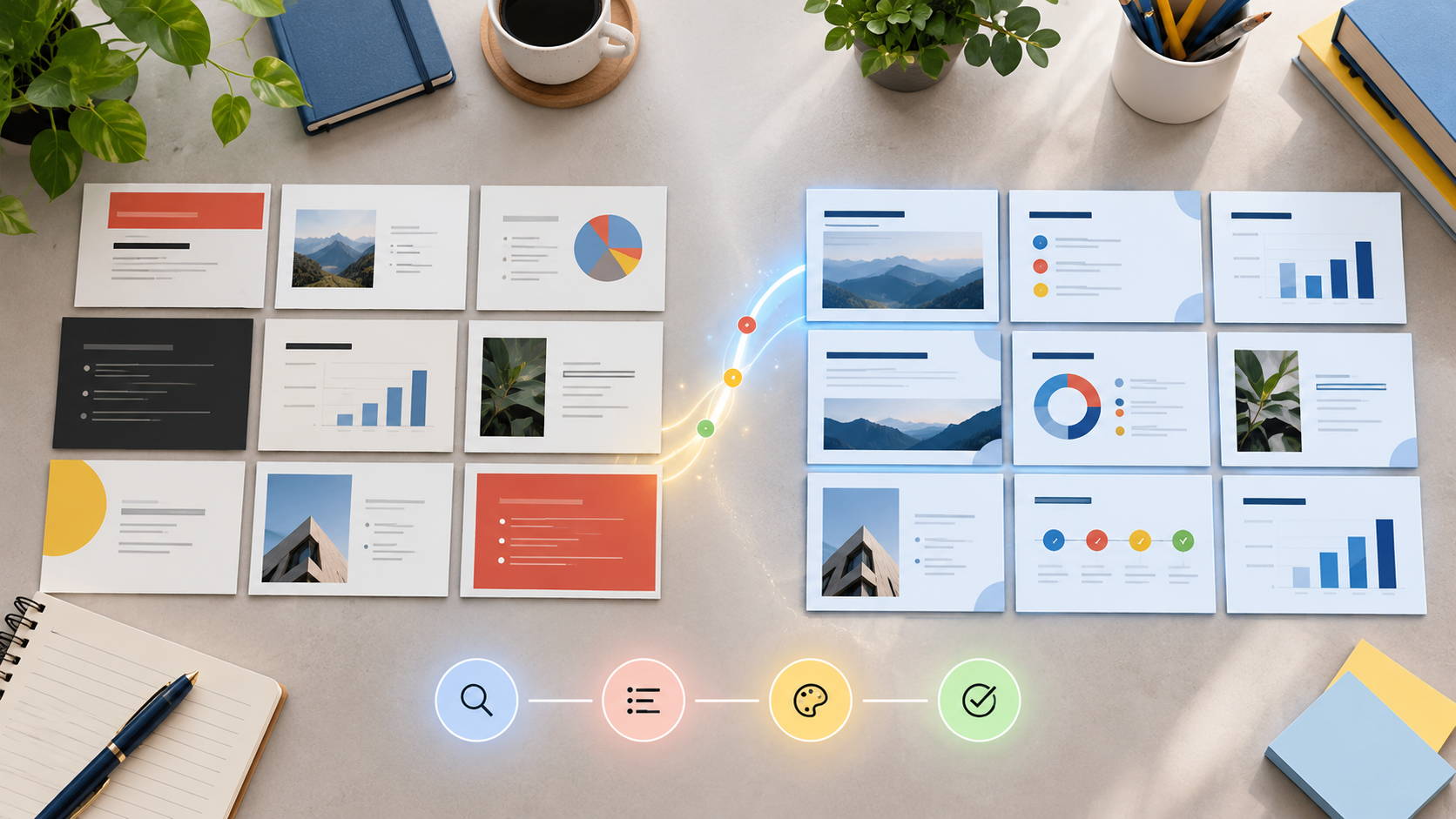 A safer workflow before you let AI touch 40 slides