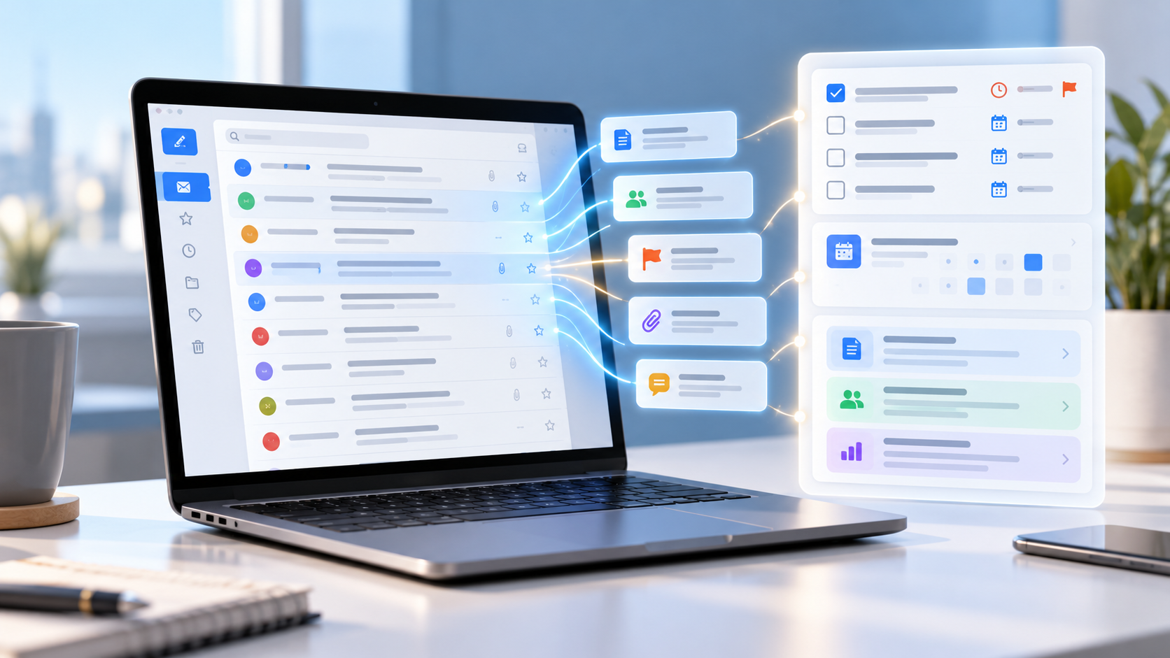 AI Inbox builds a prioritized view of work and deadlines
