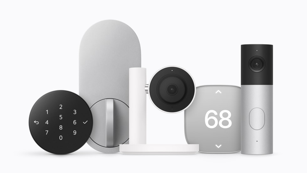 Apple Home Collection: cameras, locks and climate controls