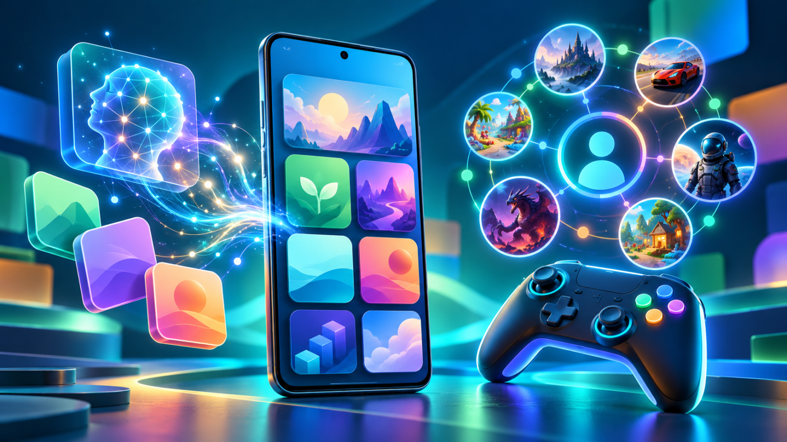 Google Play Adds AI Apps, Gamer DNA and Sprints