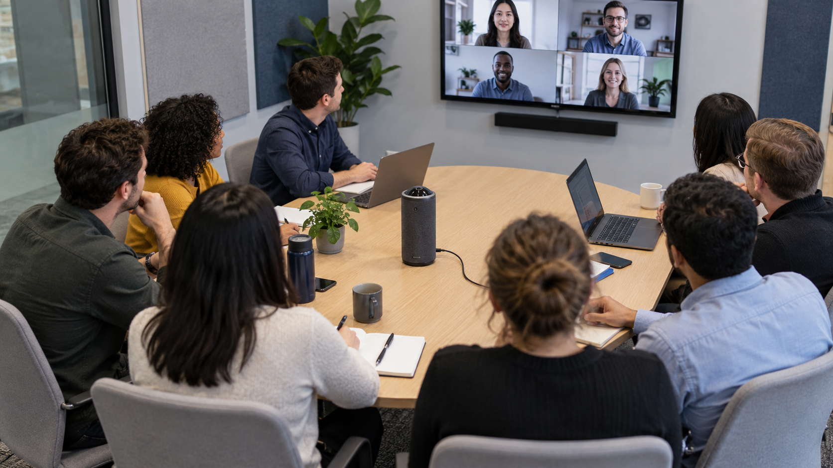 The small-room limit matters more than the 4K label