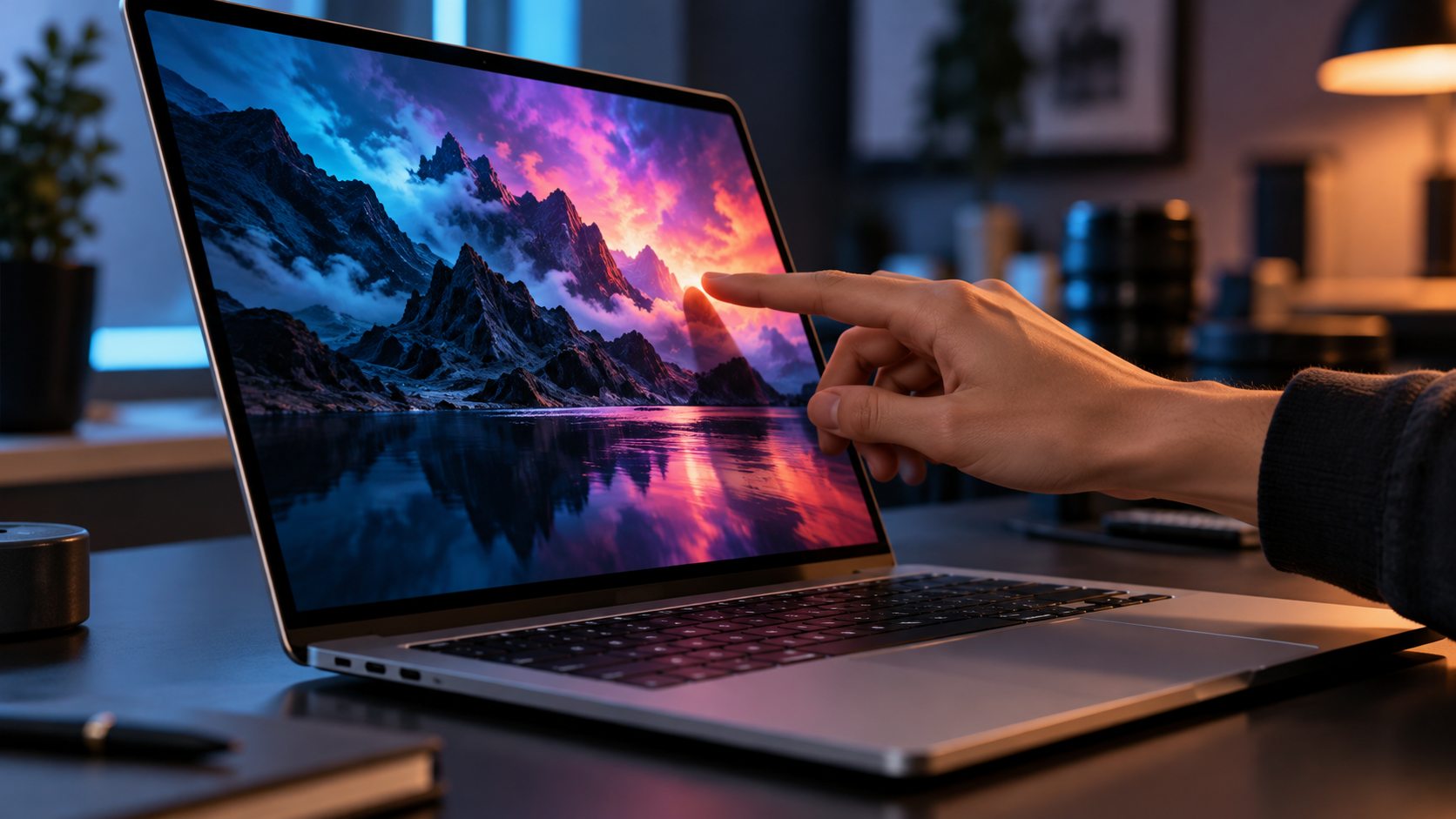 Touchscreen OLED MacBook Pro