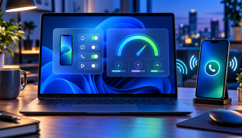 Windows 11 Quick Settings Gets Phone Controls and an In-Panel Speed Test: Who Can Try It